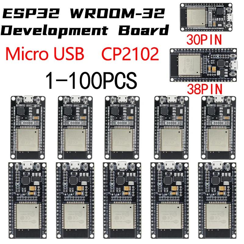 ESP32 WROOM-32  , ũ USB CP2102, 30P, 38P,  + ,  Һ  ھ  